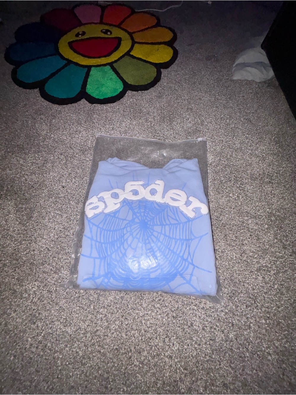 Blue Sp5der Hoodie